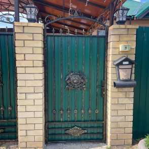 Кованая калитка 43