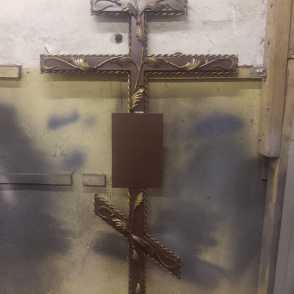 Кованый крест 15