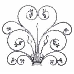 Кованая розетка арт. 205 разм. 105x90