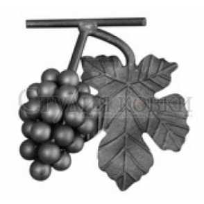 Кованый виноград с листом арт. SK21.05 разм. 200x140