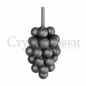 Кованая виноградная гроздь арт. SK21.08 разм. 140x70