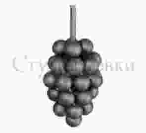 Кованая виноградная гроздь арт. SK21.08 разм. 140x70
