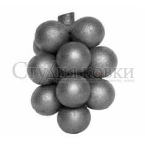 Кованая виноградная гроздь арт. SK21.13.1 разм. 58x41