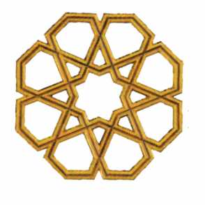 Кованый декоративный узор двусторонний арт. 213 разм. 20x20