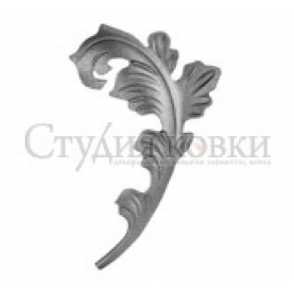 Кованый лист арт. SK22.02.1R разм. 220x145 (5мм)