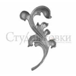 Кованый лист арт. SK22.03L разм. 200x115 (6мм)