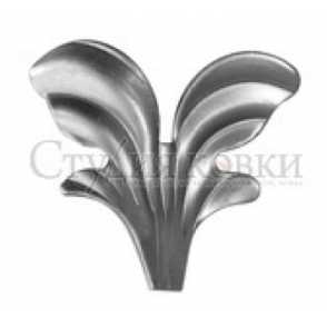 Кованый лист арт. SK22.11.1L разм. 70x65 (1.5мм)