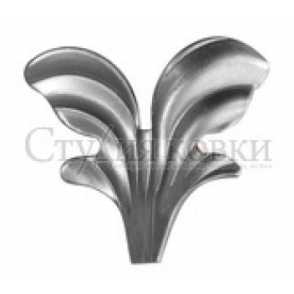 Кованый лист арт. SK22.11.1R разм. 70x65 (1.5мм)