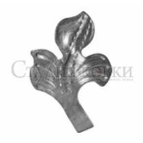 Кованый лист арт. SK22.12.2L разм. 90x65 (1.8мм)