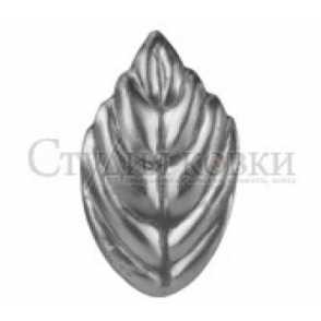 Кованый лист арт. SK22.16.2 разм. 76x42 (1.5мм)