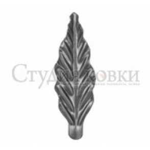 Кованый лист арт. SK22.16.5 разм. 140x46 (1.5мм)