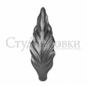 Кованый лист арт. SK22.16.6 разм. 140x46 (1.5мм)