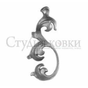 Кованый лист арт. SK22.18L разм. 175x75 (5мм)