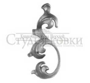 Кованый лист арт. SK22.18L разм. 175x75 (5мм)
