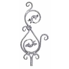 Кованая балясина арт. 221 разм. 33x90
