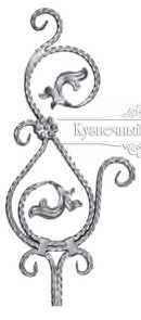 Кованая балясина арт. 221 разм. 33x90