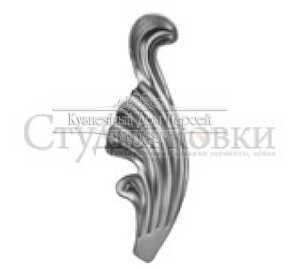 Кованый лист арт. SK22.20.2R разм. 150x50 (2мм)