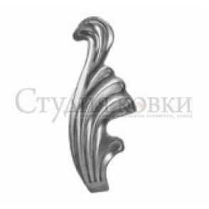 Кованый лист арт. SK22.21.2L разм. 87x30 (1.2мм)