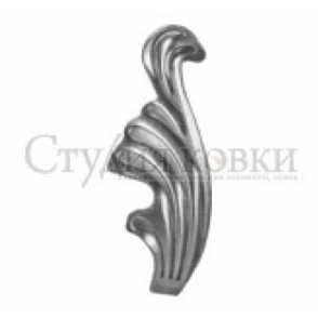 Кованый лист арт. SK22.21.2R разм. 87x30 (1.2мм)