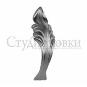 Кованый лист арт. SK22.24.1 разм. 194x55 (2мм)