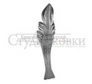 Кованый лист арт. SK22.24.2 разм. 240x70 (2мм)