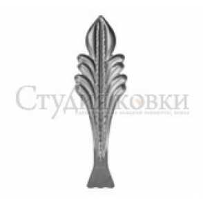 Кованый лист арт. SK22.24.5 разм. 242x75 (2мм)