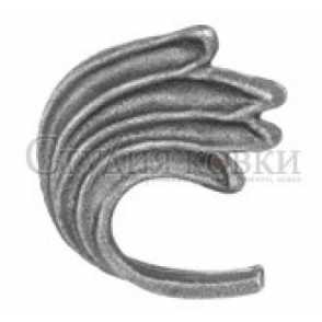 Кованый лист арт. SK22.33.1L разм. 70x65 (5мм)