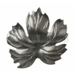 Кованый лист арт. SK22.35.5 разм. 150x142 (2мм)