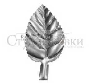 Кованый лист арт. SK22.36 разм. 85x44 (1мм)