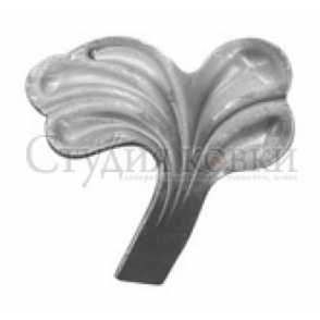 Кованый лист арт. SK22.38R разм. 80x80 (2мм)