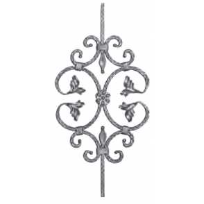 Кованая балясина арт. 223 разм. 36x90