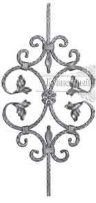 Кованая балясина арт. 223 разм. 36x90