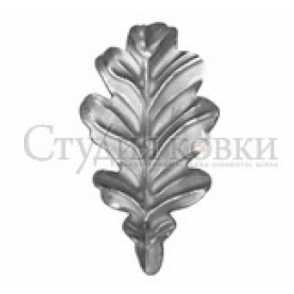 Лист дубовый арт. SK22.45.2 разм. 140x74  (2мм)