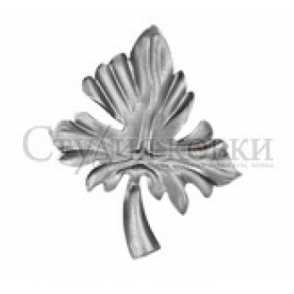 Кованый лист арт. SK22.47.1L разм. 115x100 (2мм)