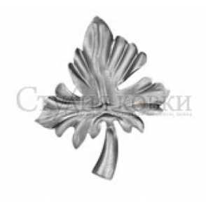 Кованый лист арт. SK22.47.1R разм. 115x100 (2мм)