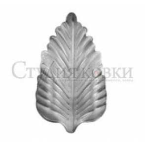 Кованый лист арт. SK22.49.1 разм. 113x67 (2мм)