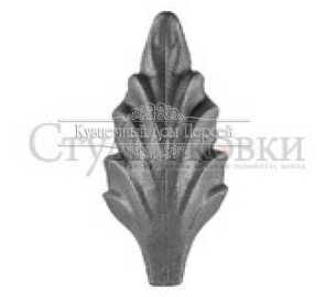 Кованый лист арт. SK22.50.2 разм. 117x54