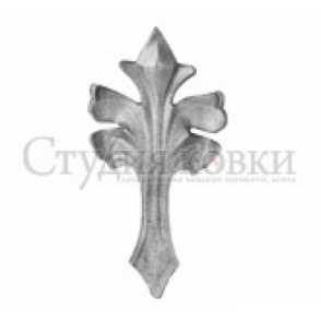 Кованый лист арт. SK22.51 разм. 170x75 (4мм)