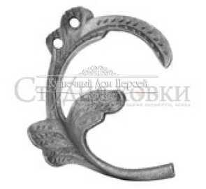 Кованый лист арт. SK22.52L разм. 190x160 (4мм)