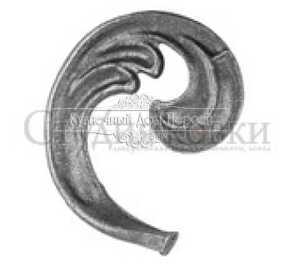 Кованый лист арт. SK22.53.1L разм. 75x60 (4мм)