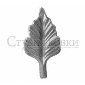 Кованый лист арт. SK22.54 разм. 80x40 (4мм)