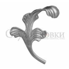 Кованый лист арт. SK22.55L разм. 165x105 (4мм)