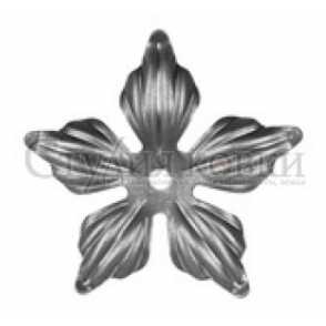 Кованый цветок арт. SK23.02 разм. 148 отв 10 (2мм)