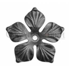 Кованый цветок арт. SK23.03.1 разм. 90 отв 3 (4мм)