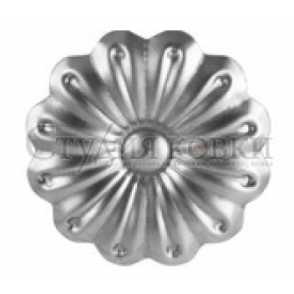 Кованый цветок арт. SK23.07.3 разм. 60 (1мм)