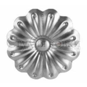 Кованый цветок арт. SK23.07.4 разм. 80 (1мм)