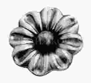 Кованый цветок арт. SK23.07 разм. 65 (3мм)