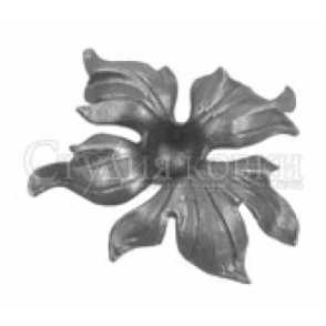 Кованый цветок арт. SK23.08 разм. 140 (4мм)