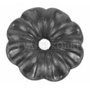 Кованая ромашка арт. SK23.13 разм. 65 отв 10 (3мм)