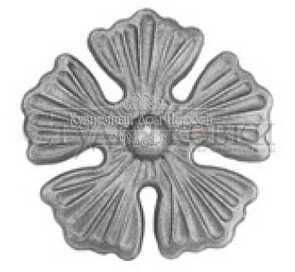 Кованая ромашка арт. SK23.16.1 разм. 90 (4мм)